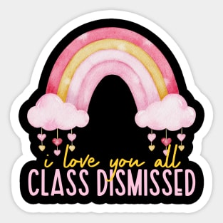 Last Day Of School Sticker